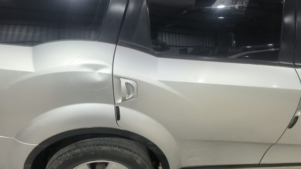 Inspection — identifying all dings and scratches